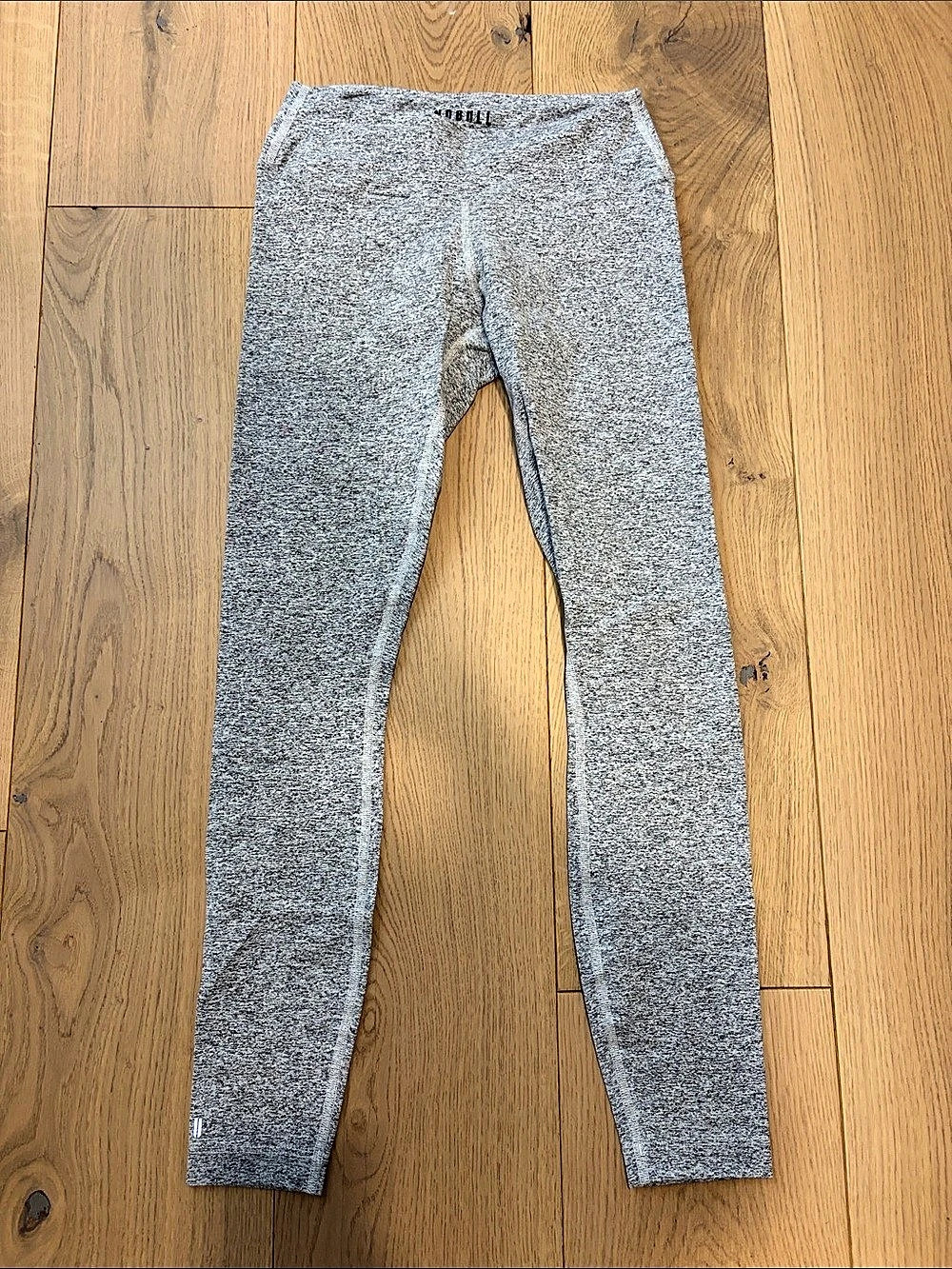 NOBULL Women'Small High-Rise Matte Leggings Gray & Black Small